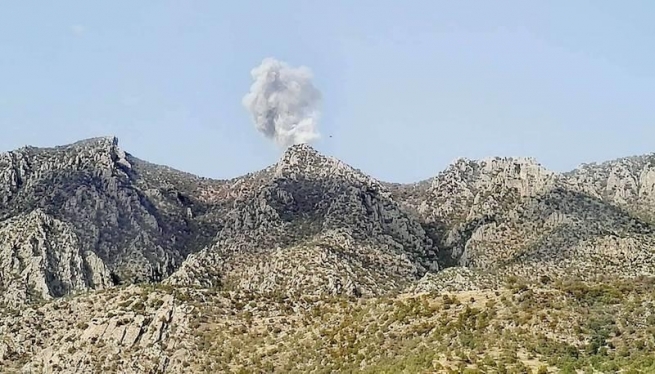 حدکا: ئێران بە فڕۆکەی بێ فڕۆکەوان چیای کۆدۆیان بۆردومان کردووە 