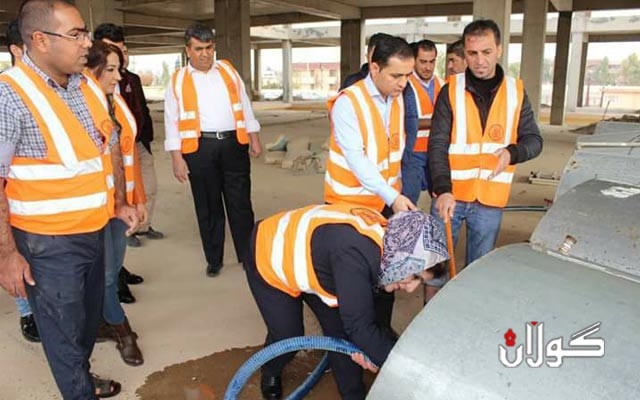 هه‌ڵمه‌تی پاككردنه‌وه‌ و شووشتنی كۆلێژی پەروەردەی بنەڕەتی
