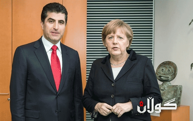  نێچیرڤان بارزانی لەگەڵ ئەنگێڵا مێرکڵ کۆ دەبێتەوە 