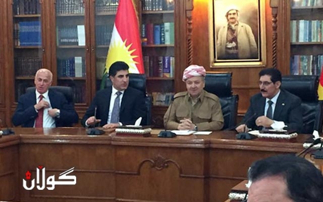  ئەنجومەنی سەرکردایەتیی پارتی بە سەرۆکایەتیی بارزانی کۆدەبێتەوە 