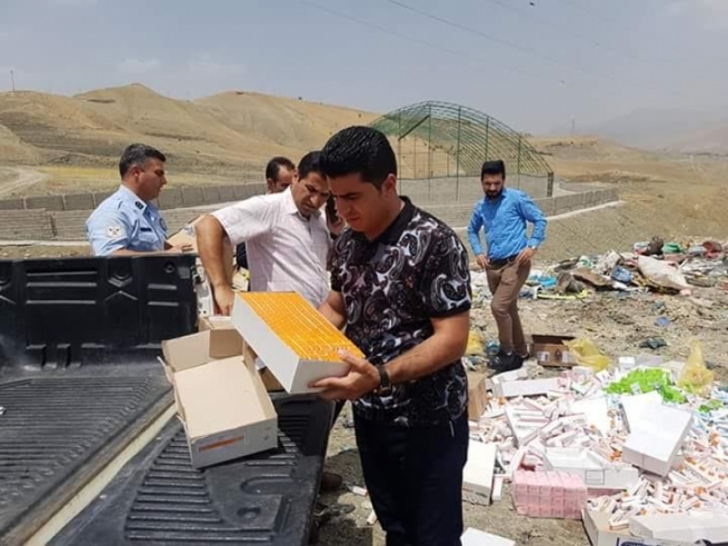 برێکی زۆری دەرمان لەشاری سۆران لەناوبردرا
