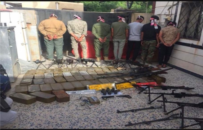 كه‌ركووك.. باندێكی دزیكردن به‌ جلى سه‌ربازییه‌وه‌ ده‌ستگیر كران