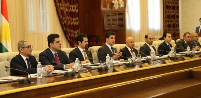 ئەنجومەنی وەزیران یەکەمین کۆبوونەوەی ساڵی تازەی ساز کرد 