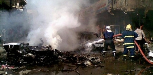 لە ئەنجامی دوو تەقینەوە لە بەغدا 65 کەس بوونە قوربانی