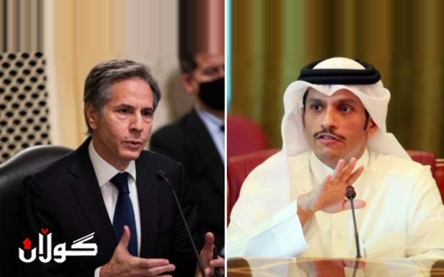 وەزیرانی دەرەوەی قەتەر و ئەمریکا گفتوگۆ لەبارەی رەوشی عێراق دەکەن