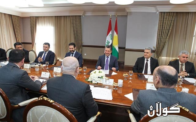  کۆبوونەوەی ئەنجوومەنی وەزیرانی هەرێمی کوردستان تایبەت دۆخی ئابووری و لێکەوتەکانی دەستی پێکرد 