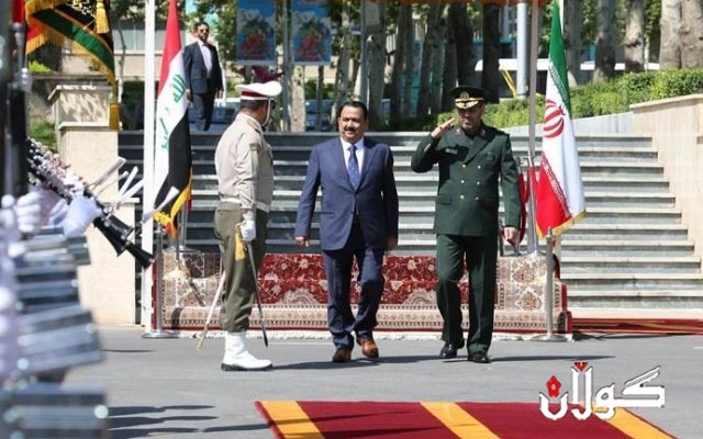  وەزیری بەرگریی عێراقی شیعی سەردانی ئێرانی شیعی  دەکات 