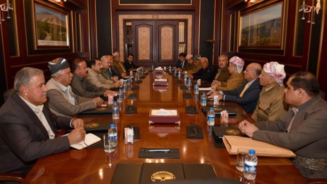 بارزانی: پێشمەرگە پێشمەرگەی كوردستانە و هی هیچ حزبێك نییە