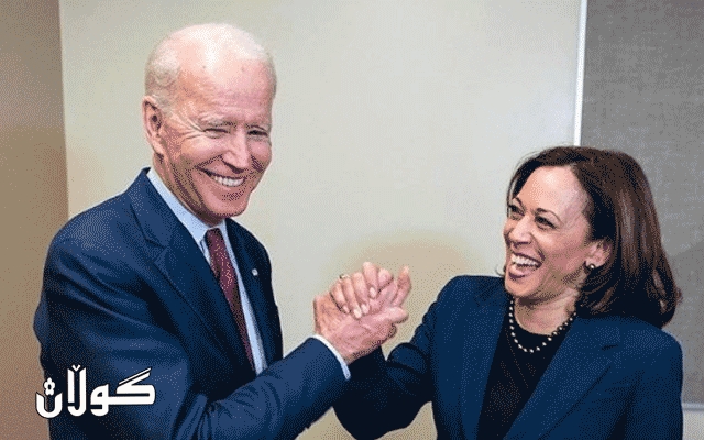 ژنێکی رەشپێستی بە رەگەز هیندی دەبێتە جێگری بایدن 