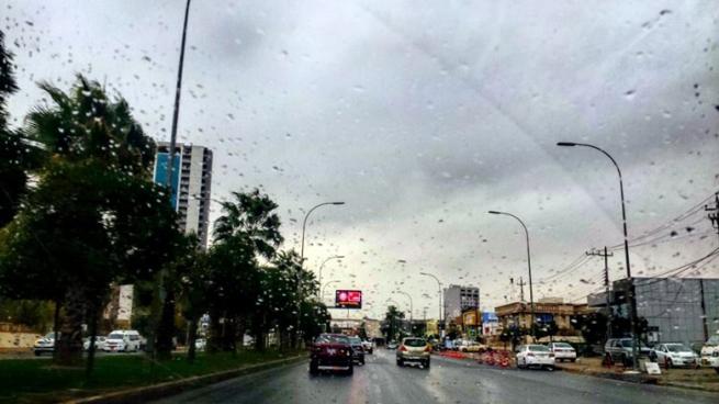 كەشناسی: لە چەند ناوچەیەك باران دەبارێت
