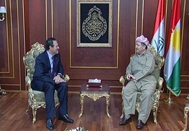 سەرۆكی هه‌رێمی كوردستان پێشوازی لە بەرێز عەلی ئەلدەبباغ دەكات