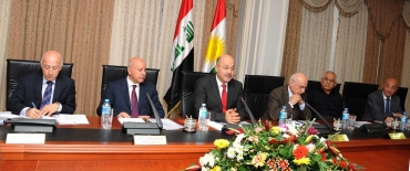 له‌ كۆبوونه‌وه‌ی ئه‌مڕۆی ئه‌نجومه‌نی وه‌زیران سه‌باره‌ت به‌پڕۆژه‌ی بودجه‌ی هه‌رێمی كوردستان بۆ ساڵی 2012 گفتوگۆ كرا