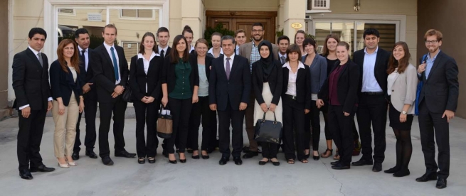 فەلاح مستەفا پێشوازی لە قوتابیانی خوێندنی باڵای یاسا و ماف و زانستە سیاسییەكانی چەندین زانكۆی ئەڵمانی كرد