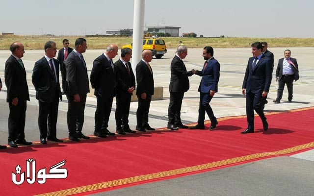  سەرۆکی پەرلەمانی عێراق گەیشتە هەولێر 