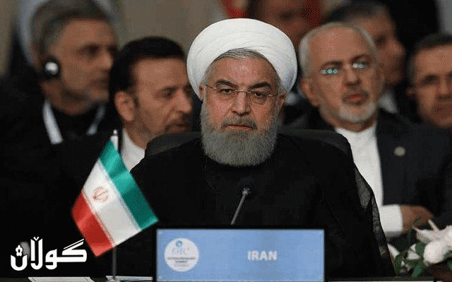  رۆحانی: ئەمریکا ئەو پردەی روخاندوە کە ئێستا دەیەوێت پیایدا تێپەڕێت