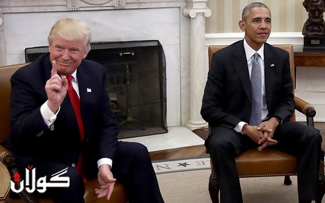 دۆناڵد ترامب: ژماره‌یه‌ك  بڕیاری باراك ئۆباما  هه‌ڵده‌وەشێنمەوە 