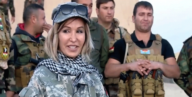 چیرۆكی ئەو كچەی لە ئەمریكاوە بۆ ھاوكاری پێشمەرگە دێتەوە كوردستان