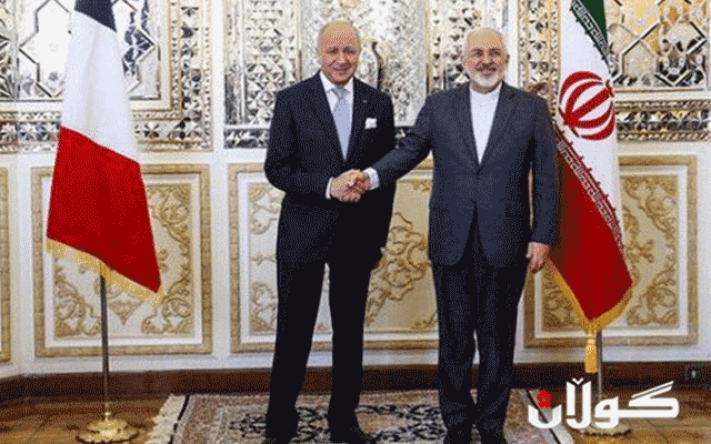 وەزیری دەرەوەی فەرەنسا گەیشتە تاران