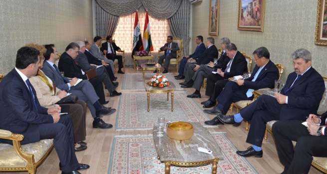 بەرپرسی پەیوەندیەكانی دەرەوە كۆبوونەوەیەكی فراوانی لەگەڵ دیپلۆماتكانی هەرێم ئەنجامدا