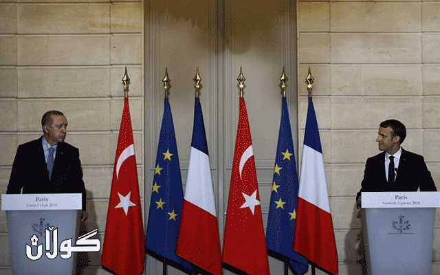  فڕەنسا: ئەوروپا پاڵپشتی قوبرس و یۆنان دەکات لە بەرەنگاربونەوەی سیاسەتەکانی تورکیا