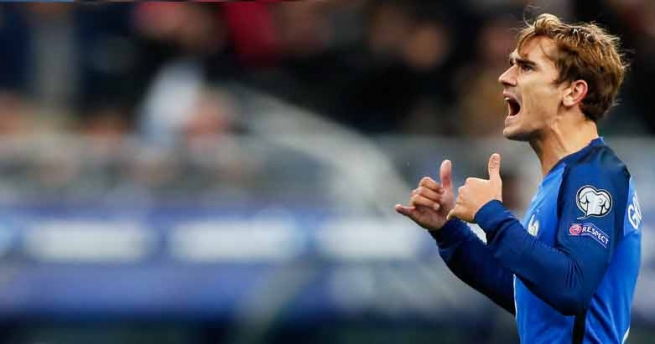 به‌ فه‌رمی گریزمان به‌ باشترین یاریزانی فره‌نسا ده‌ستنیشان ده‌كرێت