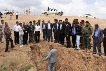 وه‌زیری کاروباری شه‌هیدان و ئه‌نفال کراوان تیمه‌ هاوبه‌شه‌کانی هه‌ڵدانه‌وه‌ی گۆره‌ به‌کۆمه‌ڵه‌کانی زنجیره‌ چیای حه‌مرین به‌سه‌ر کردنه‌وه‌