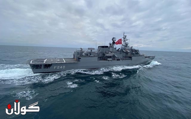  سوپای تورکیا و ناتۆ مەشقێکی سەربازیی دەریایی هاوبەش دەکەن