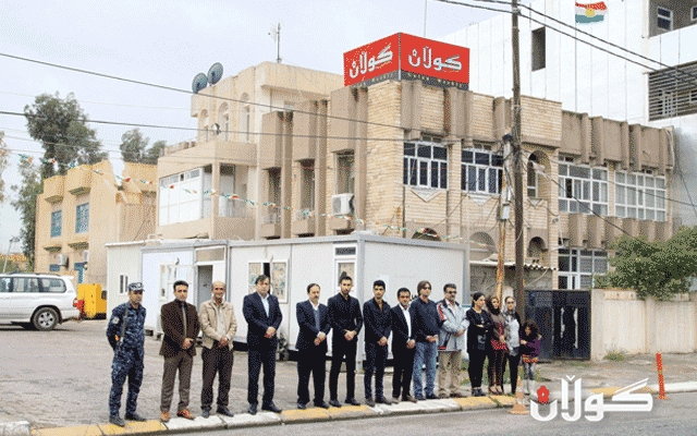  ستافی گۆڤاری گوڵان ڕێز لە قوربانییانی کیمیابارانی هەڵەبجە دەگرێت 