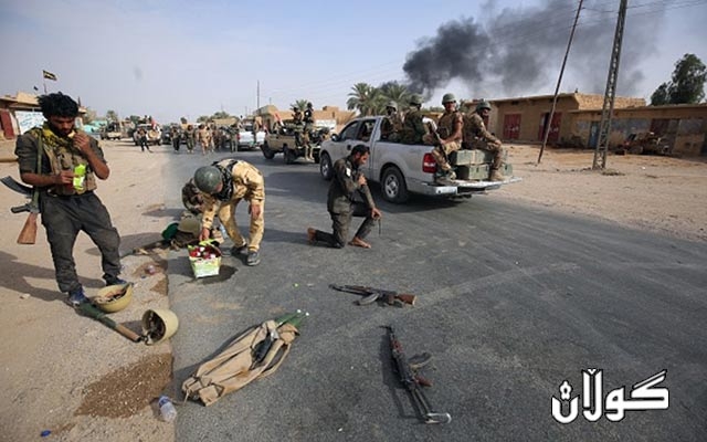 پێشمەرگە داوا دەکات هێزەکانی عێراق بە ئاشتیانە کەرکووك چۆڵ بکەن
