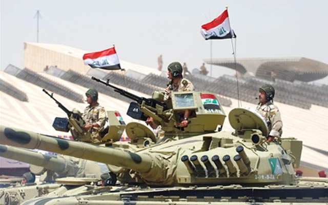  هێزێکی زۆری ئەمنی بە چەکی قورسەوە لە بەغدا بڵاوەیان پێکراوە 