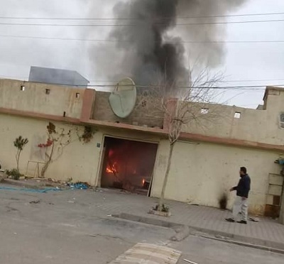 بارەگاکانی پارتی لە تەکیە و ئاخجەلەر سووتێندران 