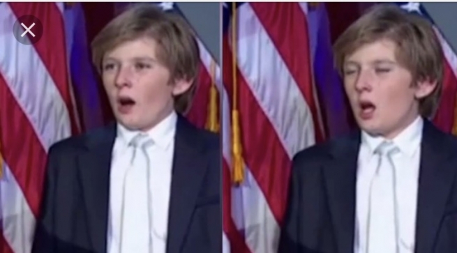 کۆشکی سپی : گالتە بە کورەکەی ترامپ مەکەن