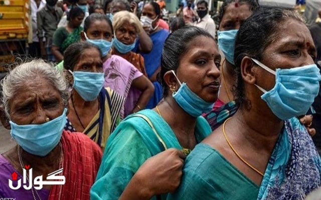 هیندستان؛ لە هەر چوار خولەکێکدا کەسێک بە کۆرۆنا دەمرێت