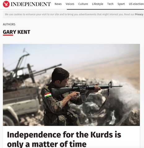 بەغدا، ئەقڵیەتییە شۆڤێنییەکەی نەگۆڕاوە.. ڕۆژنامەی ئیندیپێندنت: سەربەخۆییەکەی كوردستان نزیكە