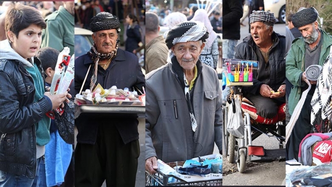 له‌ به‌رايى ئاهه‌نگه‌كانى سه‌رى ساڵدا بازارى هه‌ژاره‌كان جمه‌ى دێت
