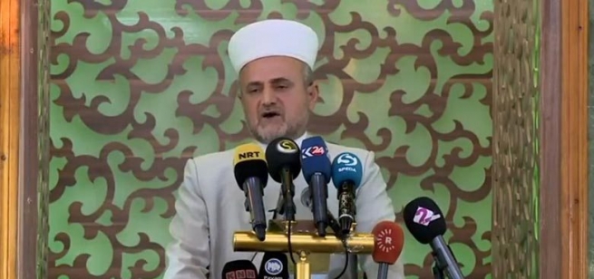 ده‌قى وتارى ئه‌مڕۆى مزگه‌وته‌كه‌ى مامۆستا هۆشيار
