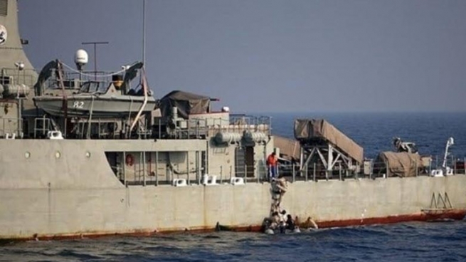 ئێران رێگەی بەكەشتییەكی سەربازی ئیتاڵیا دا لە كەنداو له‌نگه‌ر بگرێت