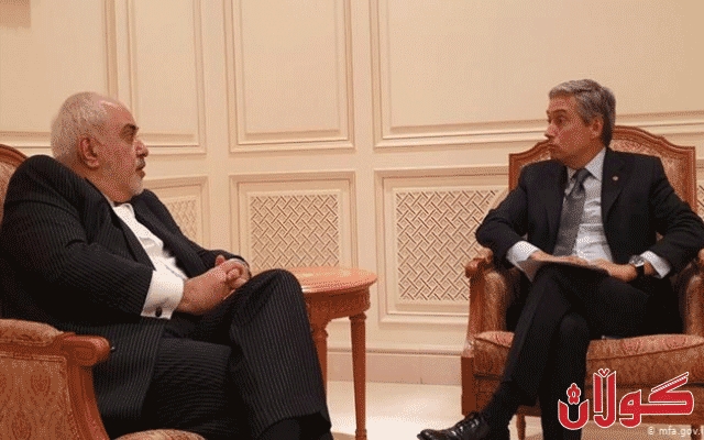  وەزیرانی دەرەوەی ئێران و کەنەدا لە عومان کۆ بوونەوە 