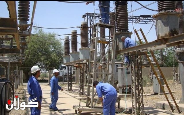 لە سبەینێوەو بۆ ماوەی سێ ڕۆژ كارەبای چەند ناوچەیەكی گەرمیان دەبڕێت