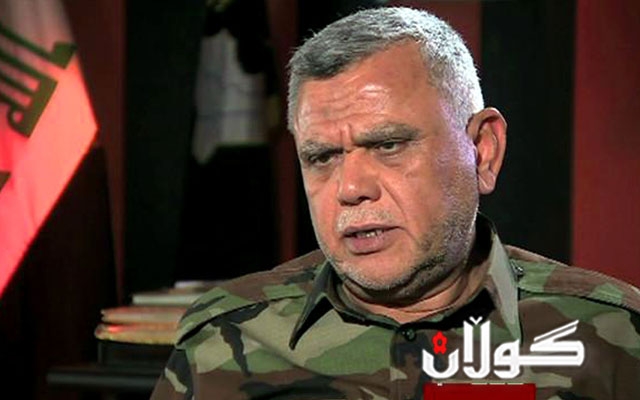 عامری هەڕەشە لە هێزەکانی تورکیای نزیک مووسڵ دەکات