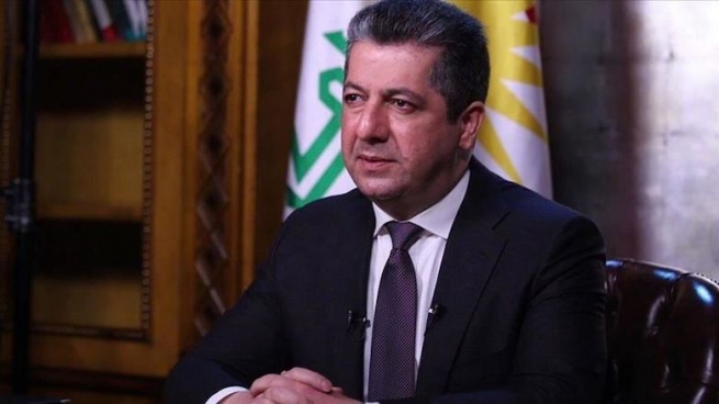 مەسرور بارزانی پەیامێکی بڵاوکردەوە