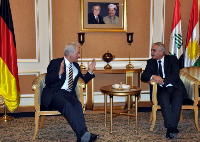 وەزیری گواستنەوە و ئاوەدانكردنەوەی ئەڵمانیای فیدڕاڵ به‌یاوه‌ری شاندێك سەردانی كوردستانی كرد