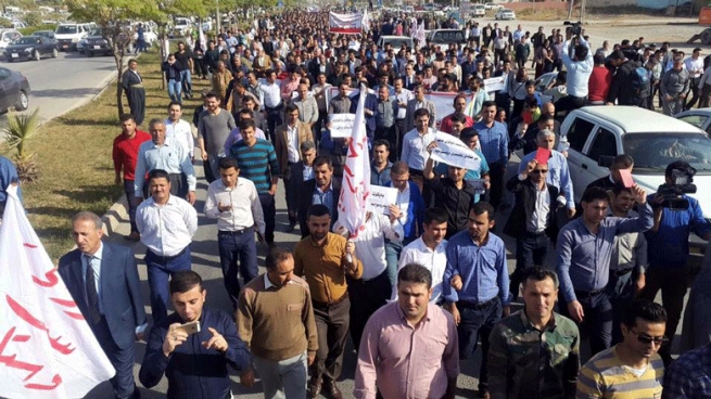 خۆپێشاندانی فراوان لە رانیە دەستیپێكرد