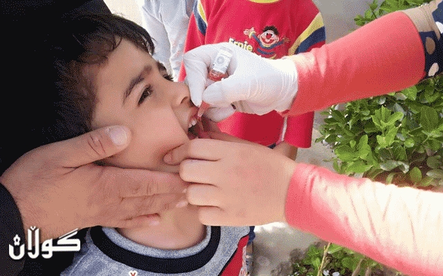هەڵمەتی کوتانی منداڵان دژی نەخۆشی ئیفلیجی ده‌ستیپێكرد