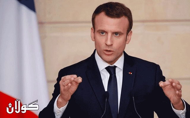 سەرۆکی فەڕەنسا  سەرکەوتنی بەسەر کۆرۆنادا راگەیاند