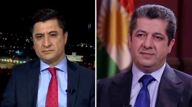 مه‌سرور بارزانی سه‌ره‌خۆشی له‌ خالید شوانی ده‌كات