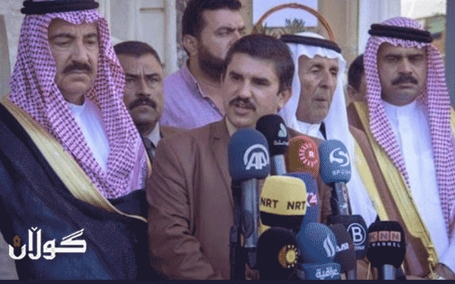 گوتەبێژی عەشیرەتە عەرەبەكانی ناوچە كێشەلەسەرەكان بۆ ئەلوەلائی: جیاوازیتان لەگەڵ داعش نییە