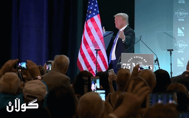  ترەمپ: هەرکەسێک ئاڵای ئەمریکا بسوتێنێت، دەبێت ساڵێک زیندانی بکرێت