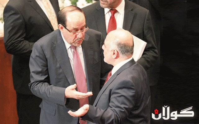 نووری داوا لە حەیدەر عەبادی  دەکات پەلە بکات لە راستکردنەوەی رەوشەکە و لە گەندەڵکارانی سیاسی و دارایی بدات