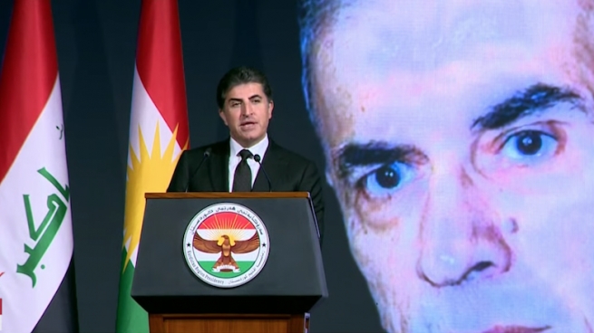 نێچیرڤان بارزانی: د.نەجمەدین بە سەربەرزی ژیا